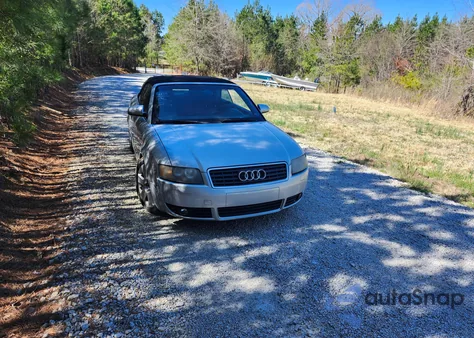 2006 Audi A4 1.8 Cabriolet z USA, uszkodzony, nr VIN WAUAC48H16K011435